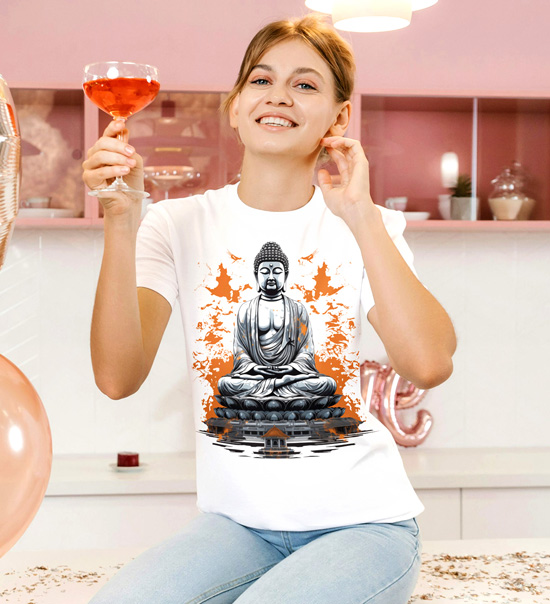 zdjęcie z koszulką buddy