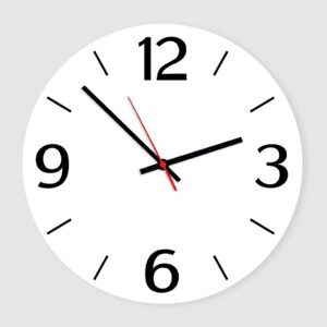 Zegar ścienny Bold Minimal