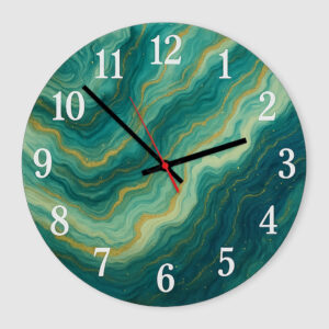 Zegar ścienny Marble Flow