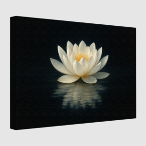 Lilia w blasku ciszy