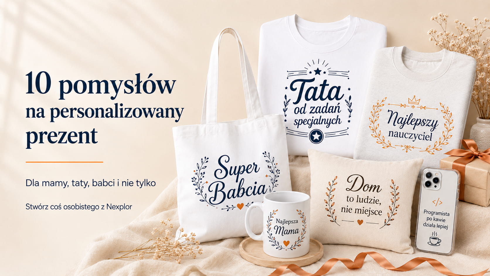 10 pomysłów na personalizowany prezent od Nexplor