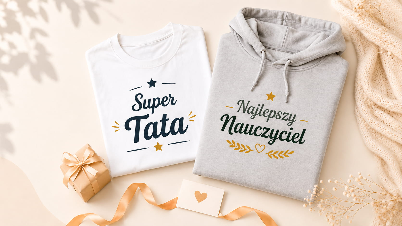 Koszulka i bluza z nadrukiem jako pomysł na personalizowany prezent